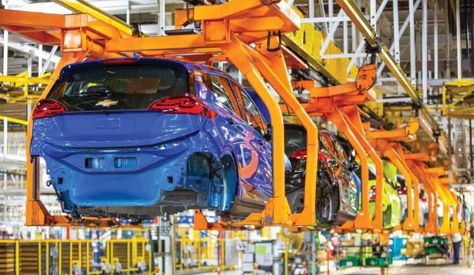 Electric vehicle showing the aluminium-intensive architecture that is driving new anodising demands across the automotive supply chain